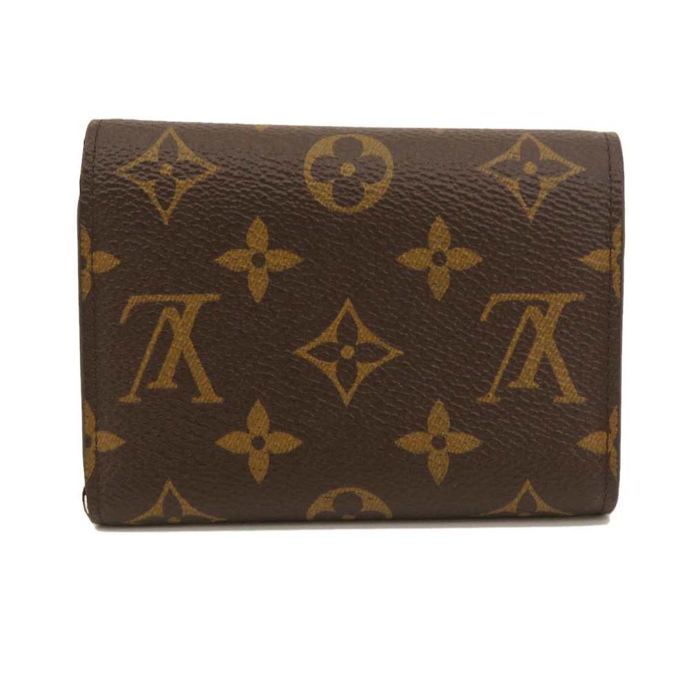 Louis Vuitton Bi Victorine Canvas Monogram Wallet fold